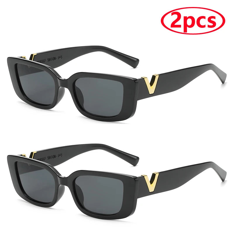 ZUPHAR™ Women's Rectangle UV400 Fashion Sunglasses