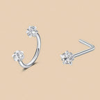 CZ Nose Rings & Studs Set