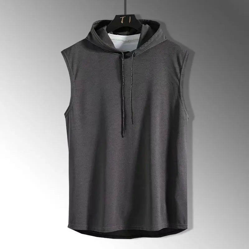 ZUPHAR™ Streetwear Sleeveless Hooded Tank Top