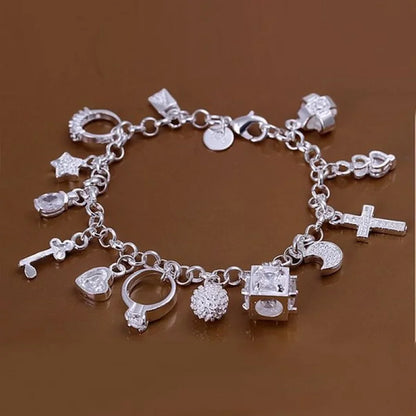 ZUPHAR™ 925 Sterling Silver Cuban Link Bracelet