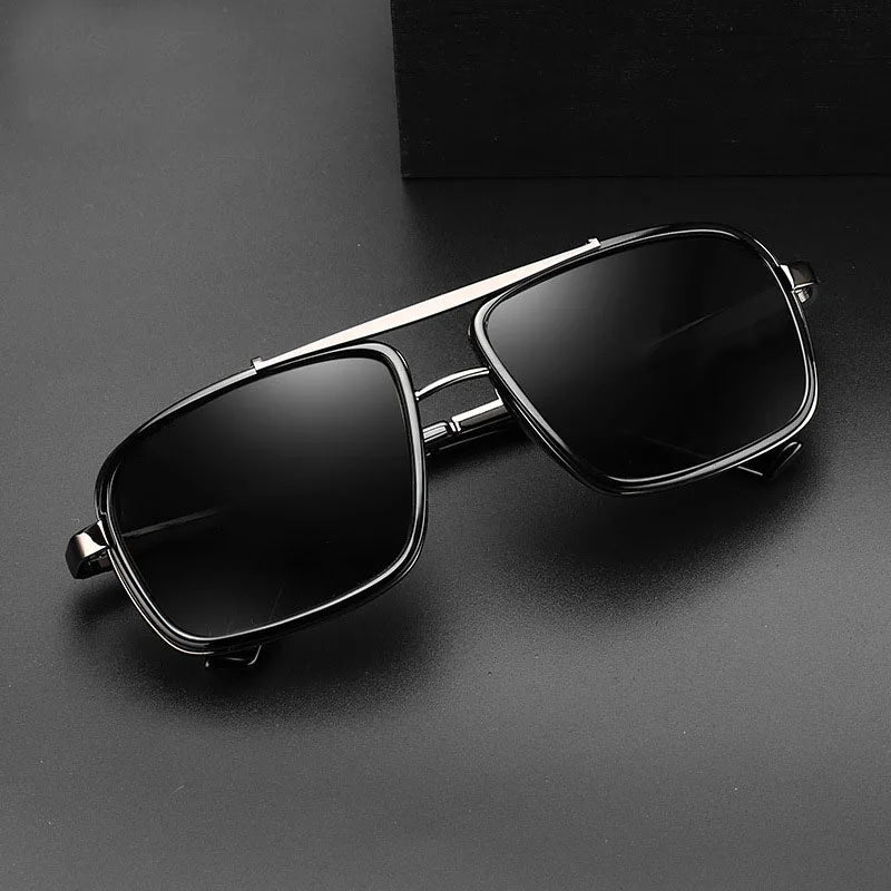 Punk Aviator Sunglasses — Anti-UV, Lightweight, Unisex | ZUPHAR