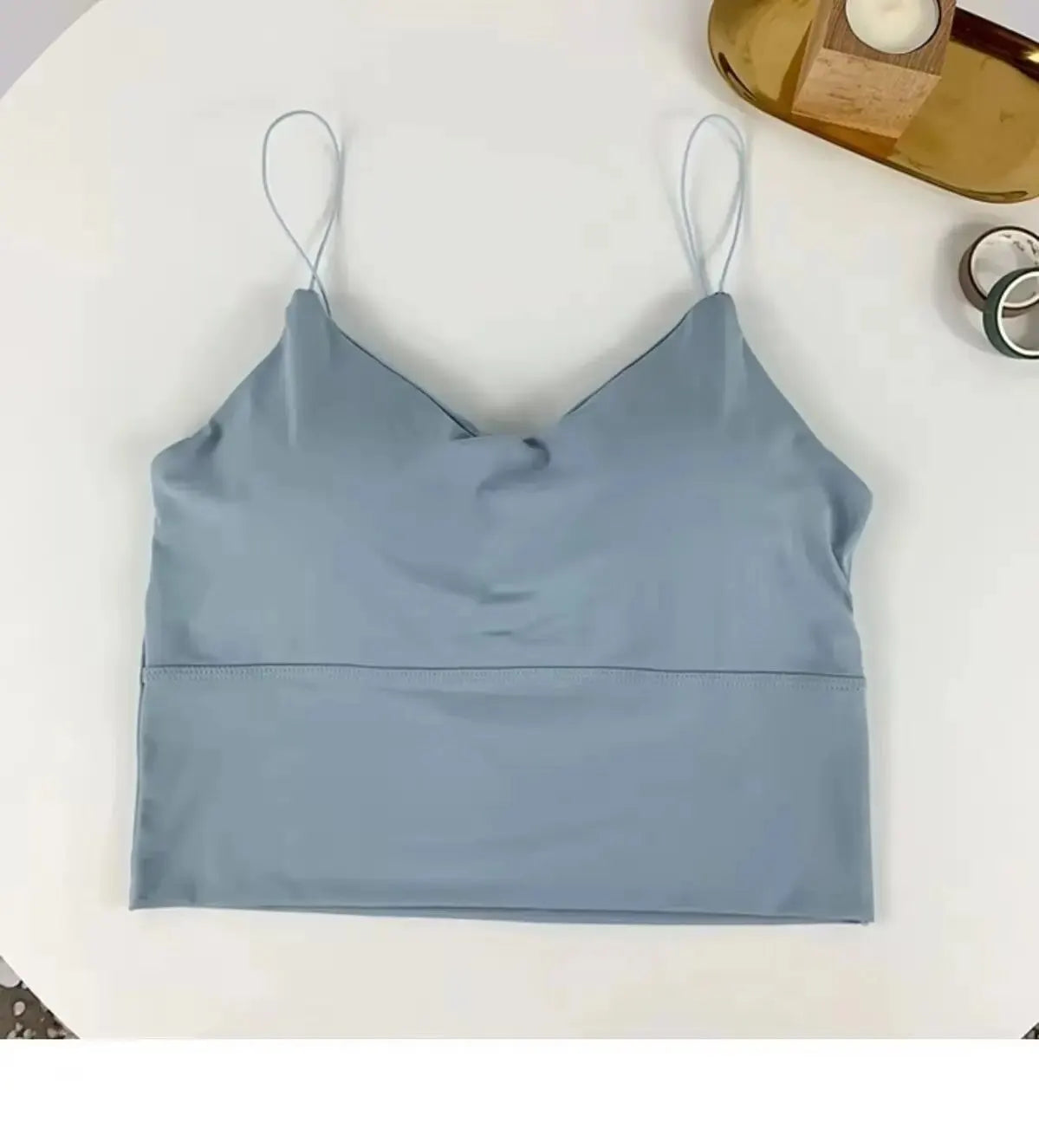 ZUPHAR™ Seamless Strappy Crop Tank Top