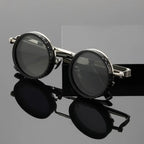 Vintage Steampunk Round Sunglasses
