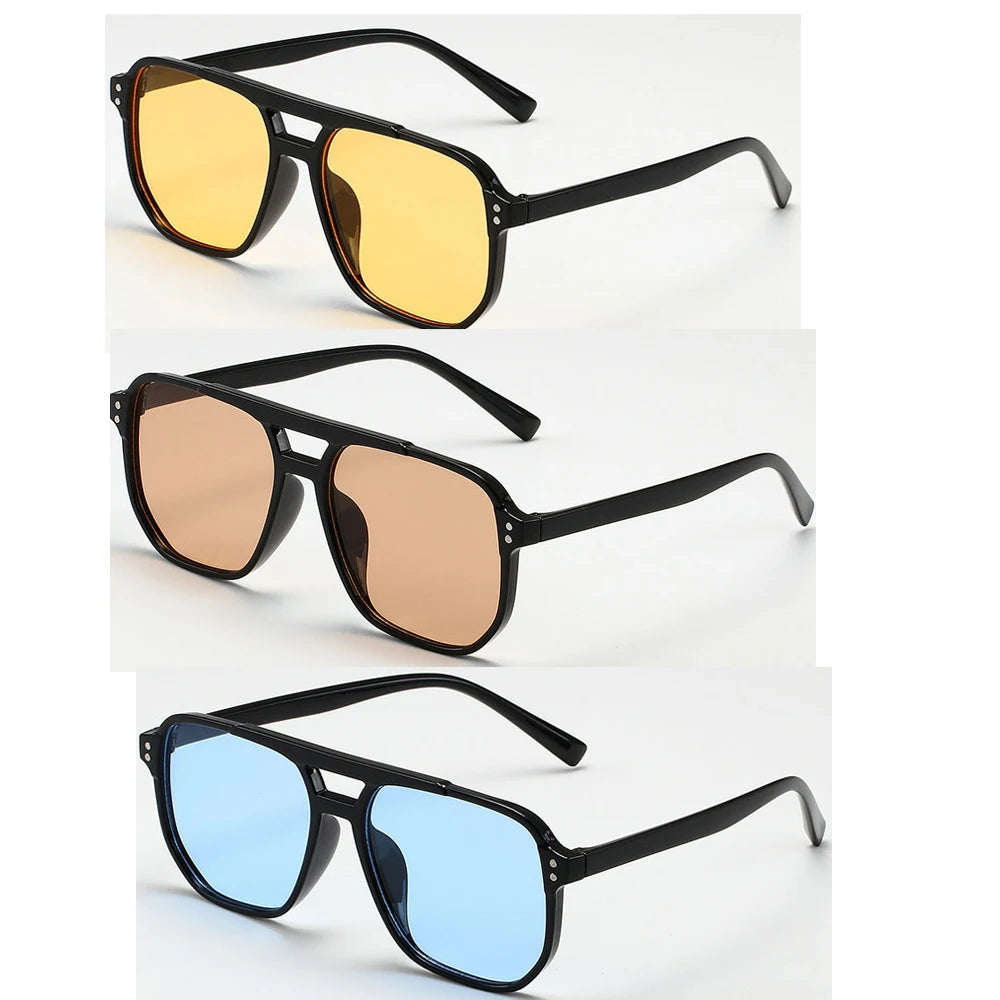 ZUPHAR™ Unisex Mirror Square Sunglasses