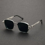 ZUPHAR Square Polarized Sunglasses UV400 – Alloy Frame, Unisex