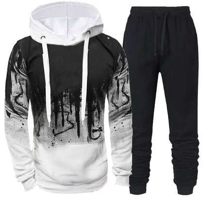 ZUPHAR™ Men’s Printed Casual Tracksuit Set