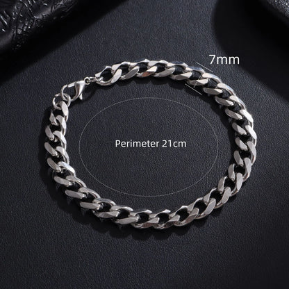 ZUPHAR™ Cuban Stainless Steel Bracelet