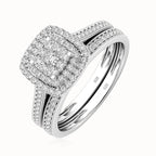 2-Piece Moissanite Bridal Ring Set