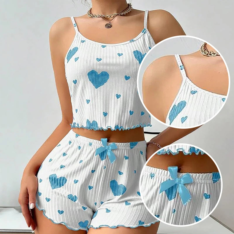 ZUPHAR™ Women’s Summer Pajama Shorts Set