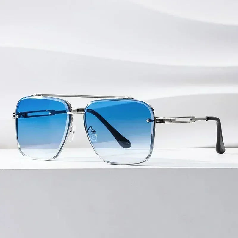 Fashion Square Pilot Sunglasses – Men & Women | UV400 Gradient Lenses