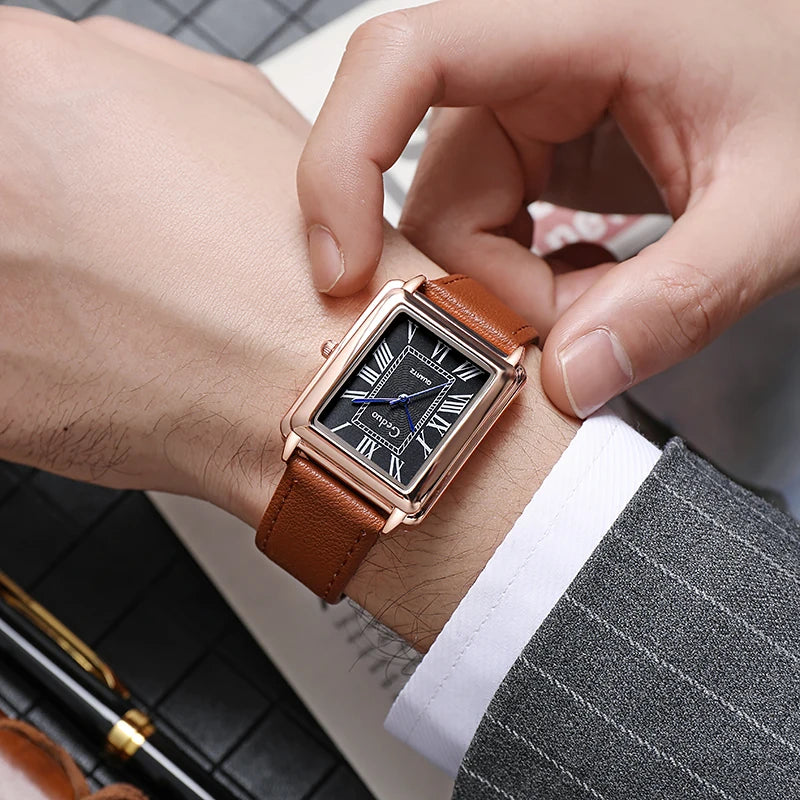 ZUPHAR™ Classic Rectangle Quartz Watch