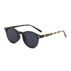 Unisex Round Mirrored Sunglasses
