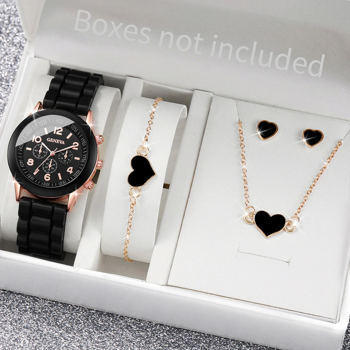 Women’s Watch & Jewelry Set