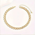 Geometric Necklace & Earrings Set