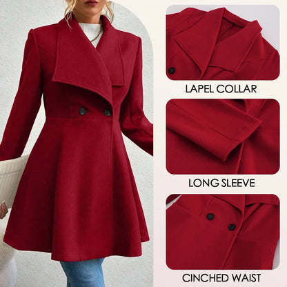 ZUPHAR™ Elegant Longline Women’s Coat