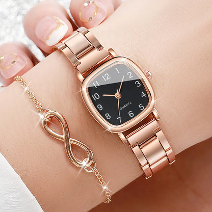 ZUPHAR™ Elegant Quartz Watch & Bracelet Set