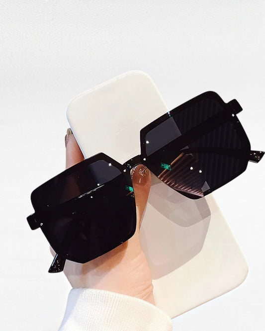 Big Frame Vintage Sunglasses — Retro Square UV400 for Men & Women