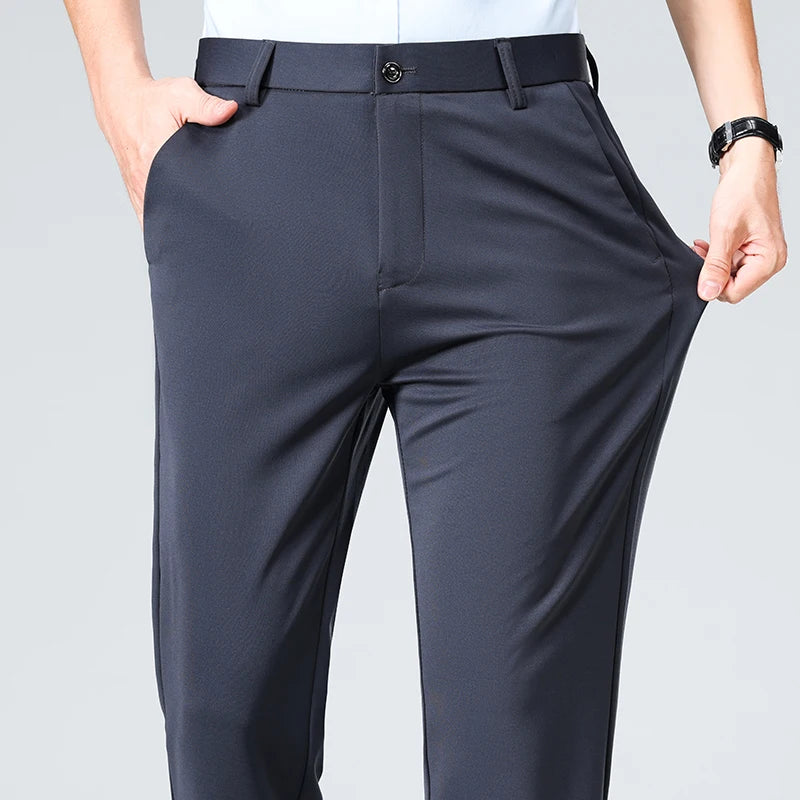 ZUPHAR Smart Casual Summer Suit Pants
