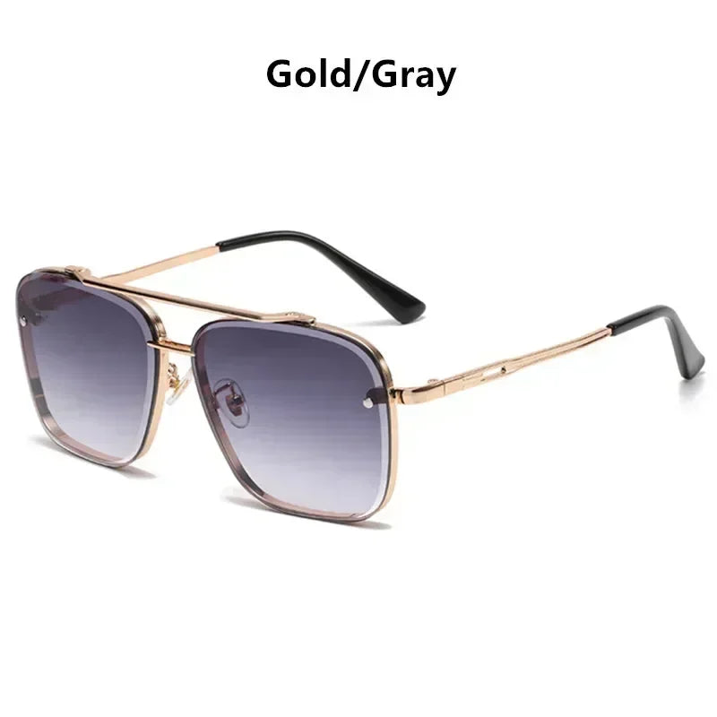 Fashion Square Pilot Sunglasses – Men & Women | UV400 Gradient Lenses