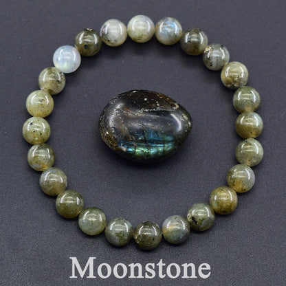 AURA STONE™ Natural Healing Crystal Bracelet – Balance & Protection