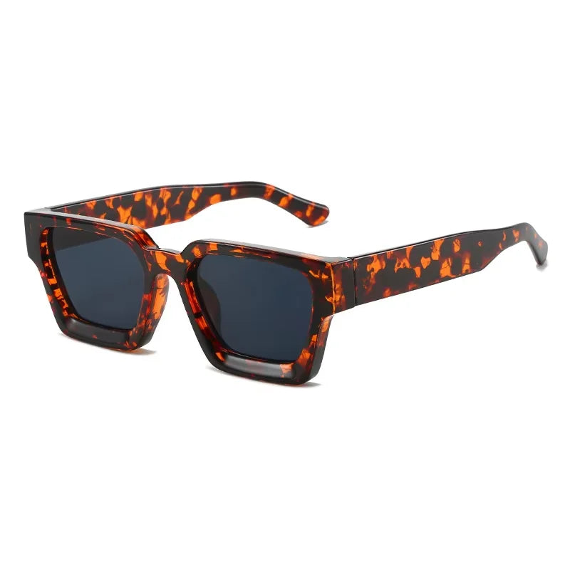 ZUPHAR Vintage Oversized Square Sunglasses — UV400, Unisex, Polycarbonate Lens
