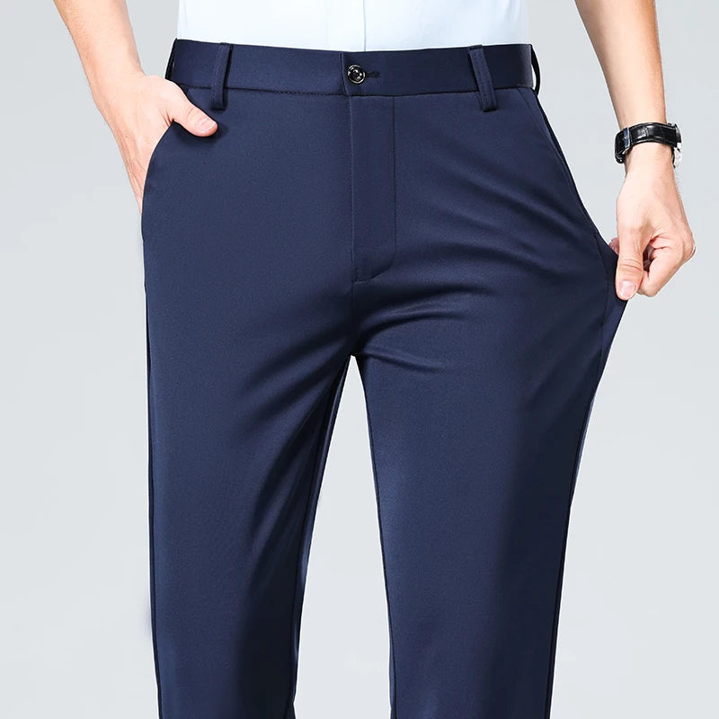 ZUPHAR Smart Casual Summer Suit Pants