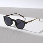 Unisex Round Mirrored Sunglasses
