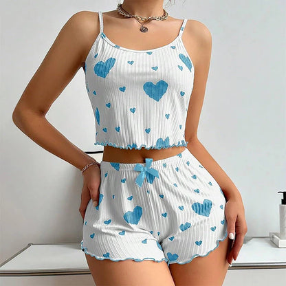 ZUPHAR™ Women’s Summer Pajama Shorts Set