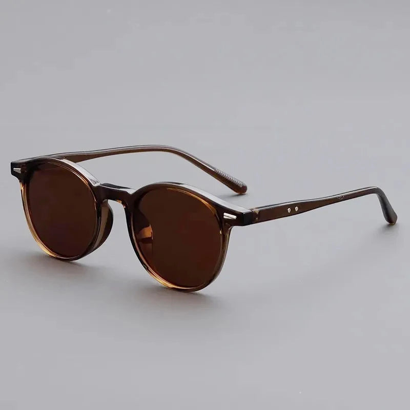 Vintage Round Sunglasses for Women & Men — Mirror Lenses | ZUPHAR
