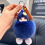 Fluffy Doll Keychain