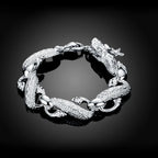 ZUPHAR™ 925 Sterling Silver Cuban Link Bracelet