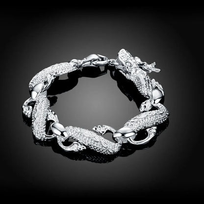 ZUPHAR™ 925 Sterling Silver Cuban Link Bracelet