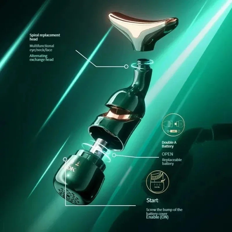 ZUPHAR™ SculptGlow Neck & Face Massager