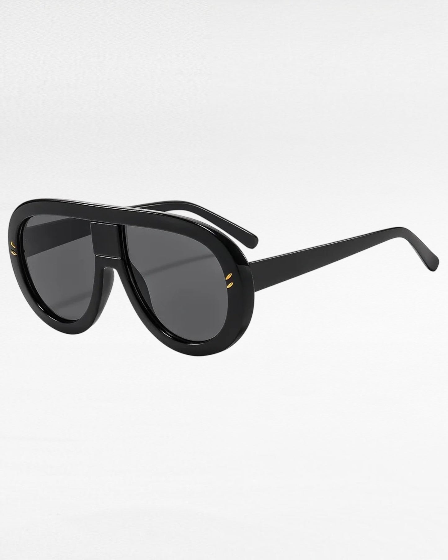 Rivet Oversized Shield Sunglasses — Women & Men | ZUPHAR