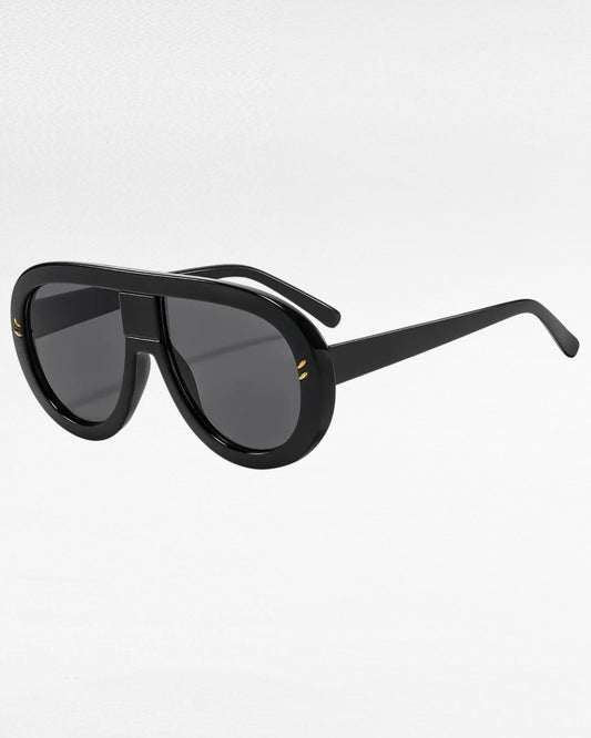 Rivet Oversized Shield Sunglasses — Women & Men | ZUPHAR