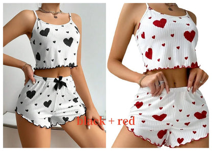 ZUPHAR™ Women’s Summer Pajama Shorts Set