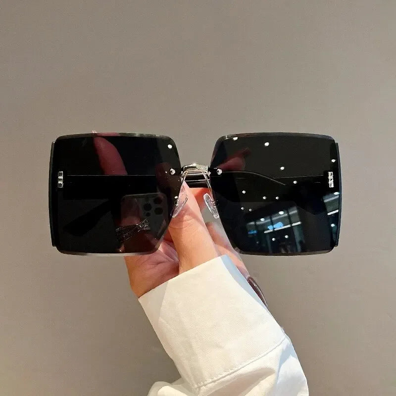Oversized Square UV400 Sunglasses