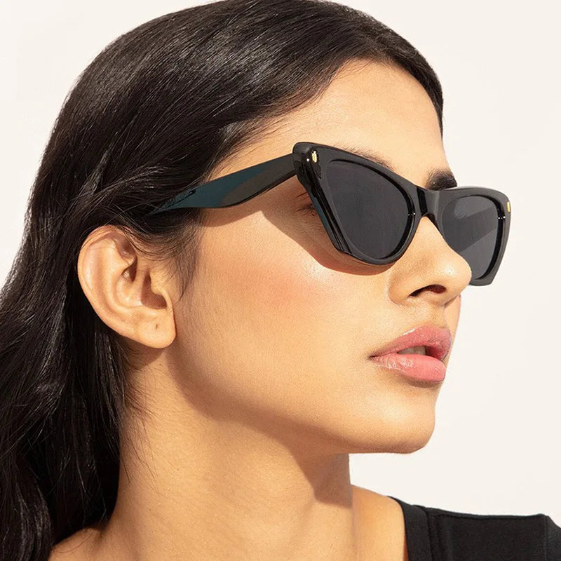 Mirrored Cat Eye Sunglasses