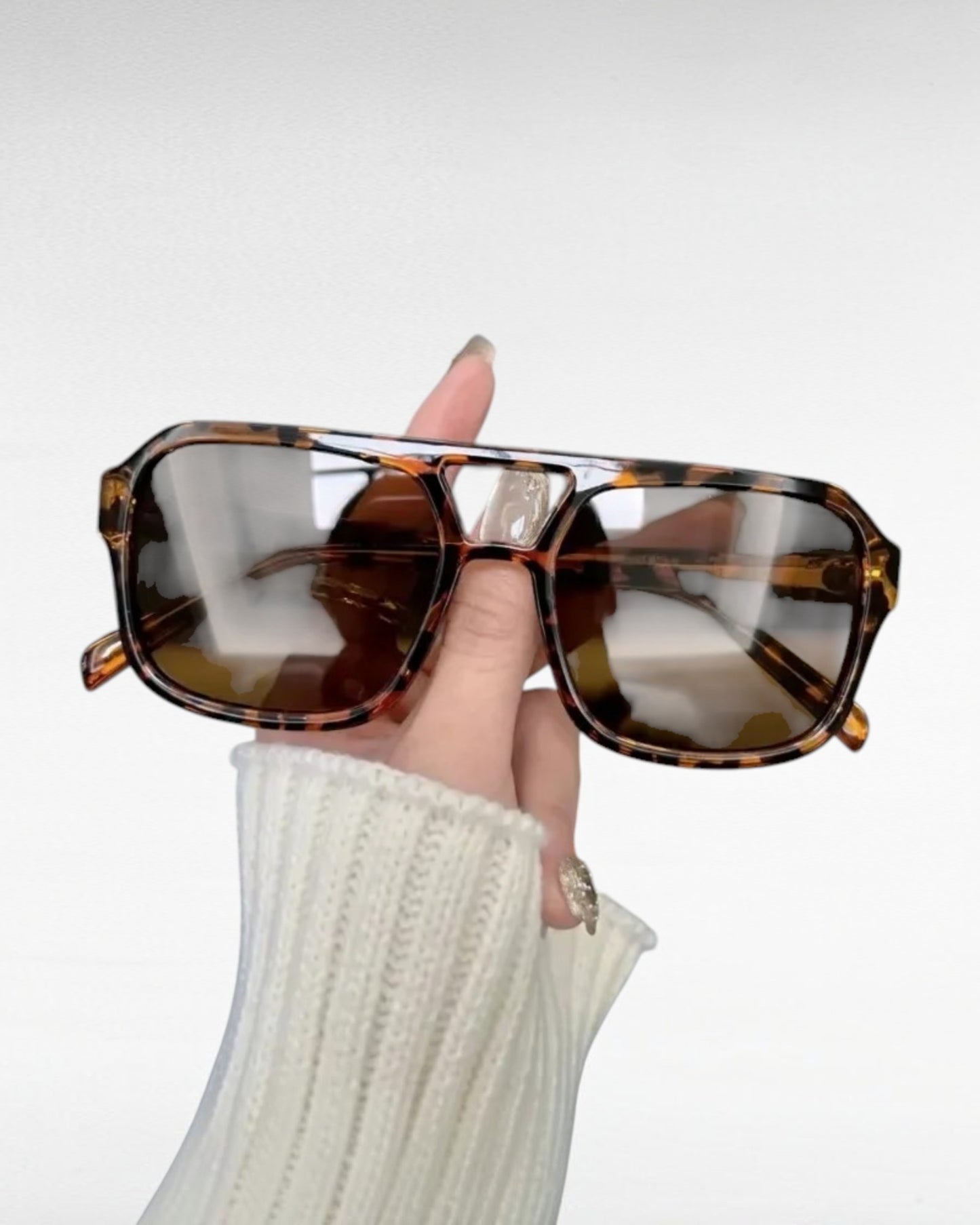 Lunettes de soleil carrées vintage pour femmes, de marque de créateur, style rétro, verres miroirs, à la mode pour l'extérieur, Lunettes de soleil pour femmes