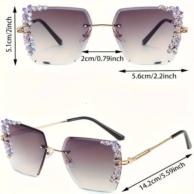 Plastic Eyeglass Case - Protective Sunglasses Box for Women