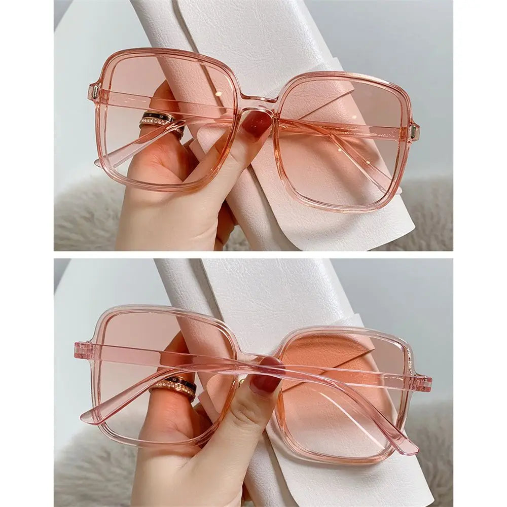 ZUPHAR™ Oversized Tortoise Square Sunglasses – UV Protection