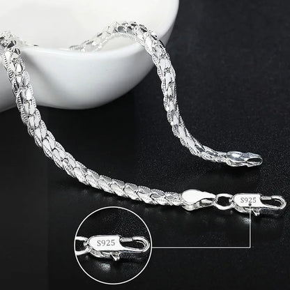 ZUPHAR™ 925 Sterling Silver Cuban Link Bracelet