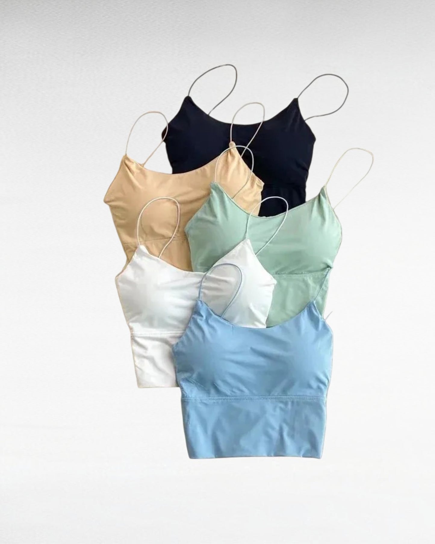 ZUPHAR™ Seamless Strappy Crop Tank Top