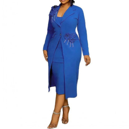 ZUPHAR™ Elegant Appliqué Pencil Dress