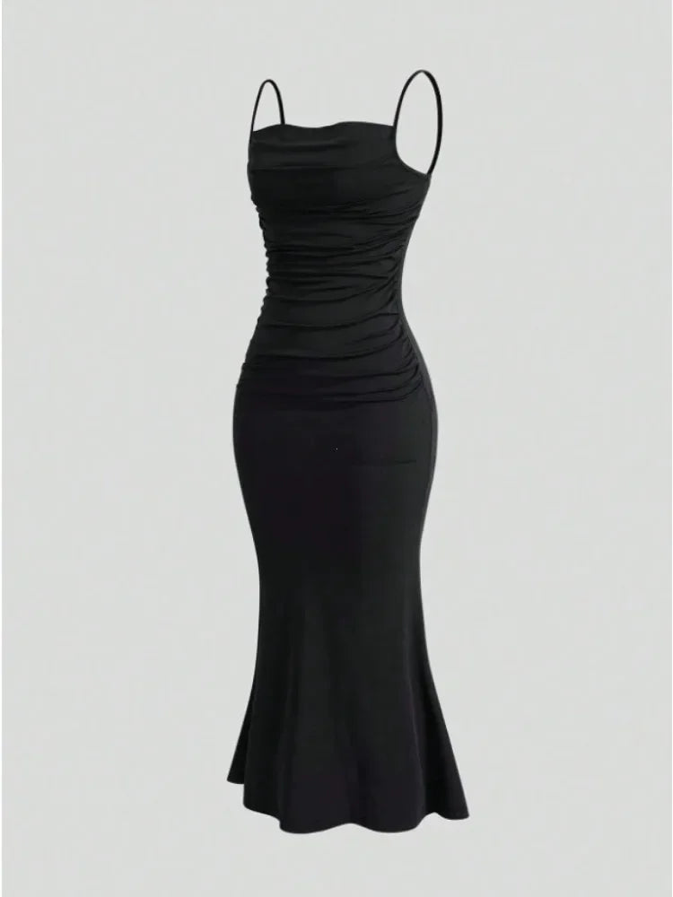 ZUPHAR™ Body-Fit Maxi Dress for Women | Elegant Slim Fit Party Dress