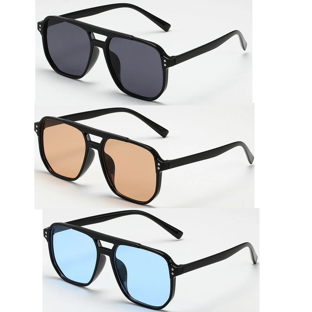 ZUPHAR™ Unisex Mirror Square Sunglasses