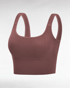 ZUPHAR™ Seamless Ribbed Yoga Sports Bra