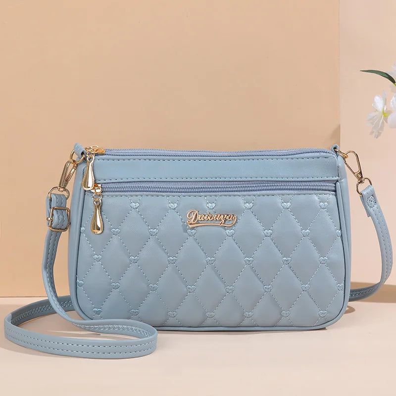 ZUPHAR™ Soft PU Fur Detail Shoulder Bag