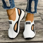 Women’s Cutout Slip-On Sneakers