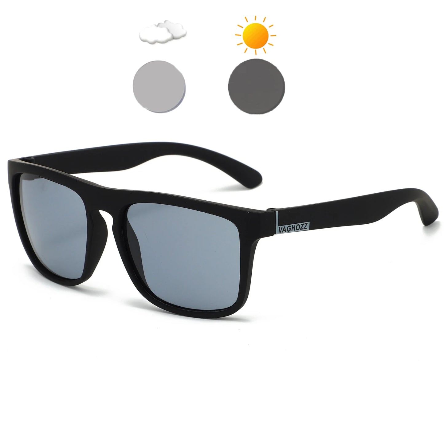 ZUPHAR™ Polarized Square Sunglasses for Men
